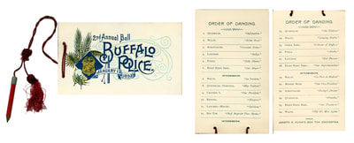 2nd Anuual Ball - Buffalo Police - 1892